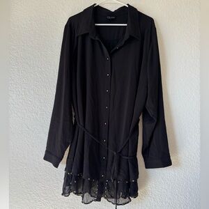 City Chic Women's Black Color Dress Witchy Size L